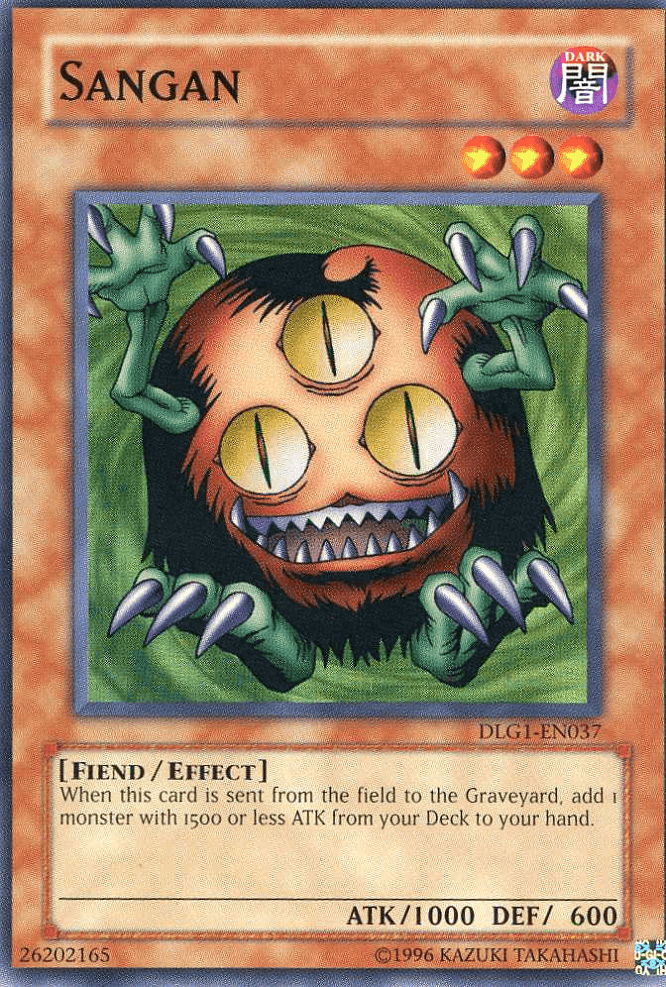 Sangan [DLG1-EN037] Super Rare (ONLINE ORDER ONLY)