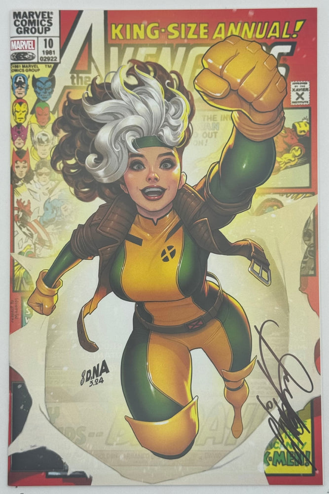 [Signed by Chris Claremont] AVENGERS ANNUAL #10 UNKNOWN COMICS DAVID NAKAYAMA EXCLUSIVE VAR FACSIMILE EDITION [IN STOCK] (ONLINE ORDER ONLY)