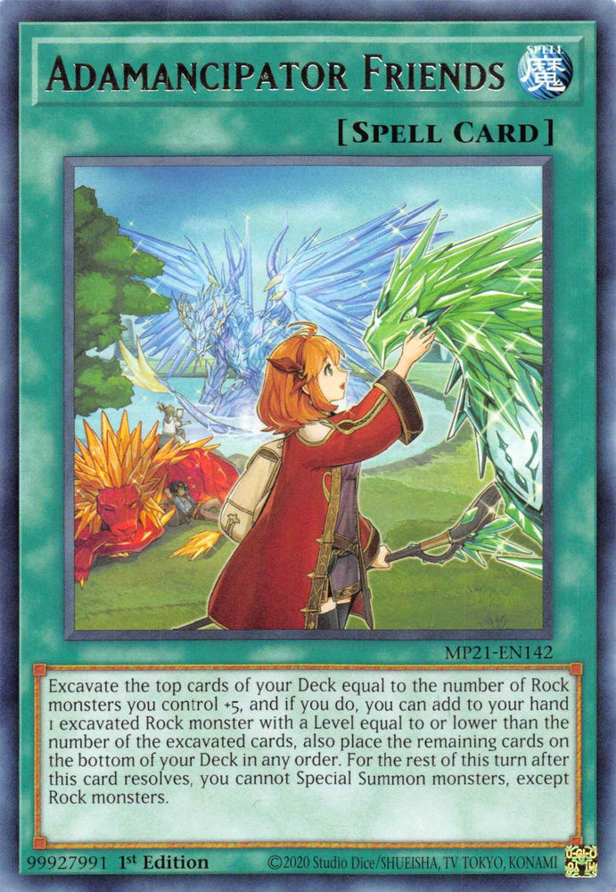 Adamancipator Friends [MP21-EN142] Rare (ONLINE ORDER ONLY)