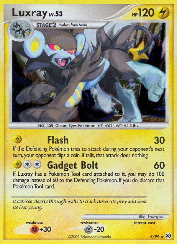Luxray (5/99) (Theme Deck Exclusive) [Platinum: Arceus] (Online Only)