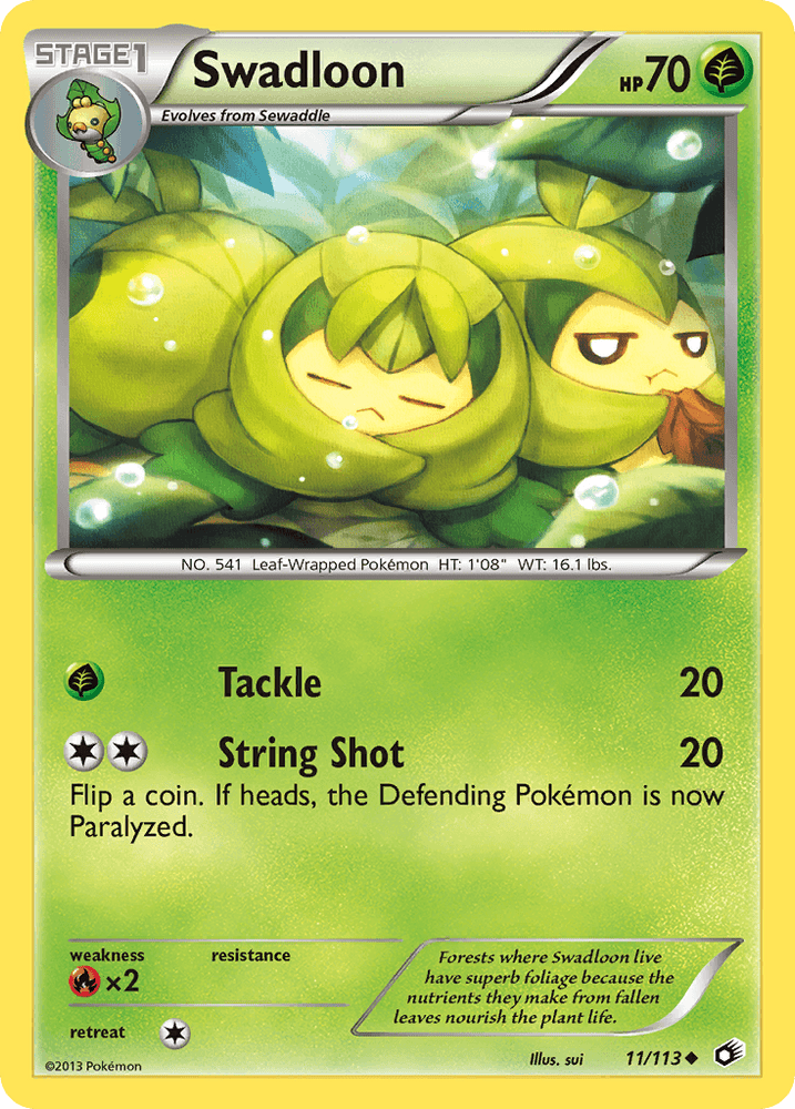 Swadloon (11/113) [Black & White: Legendary Treasures] (Online Only)