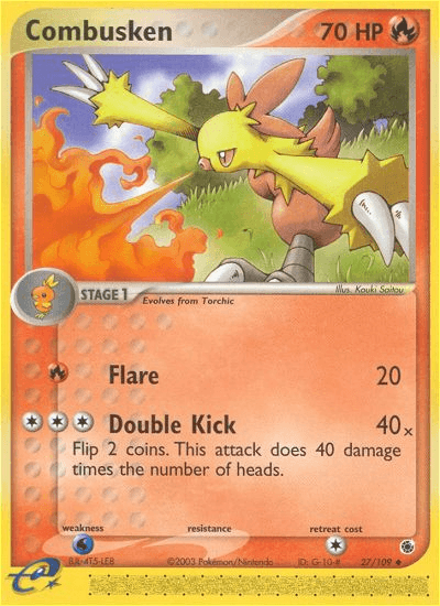 Combusken (27/109) [EX: Ruby & Sapphire] (Online Only)