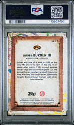Graded 2024 Topps Bowman Best University Luther Burden III #BM1 Bowman Masterpieces Rookie RC Football Card PSA 10 Gem Mint (ONLINE ORDER ONLY)