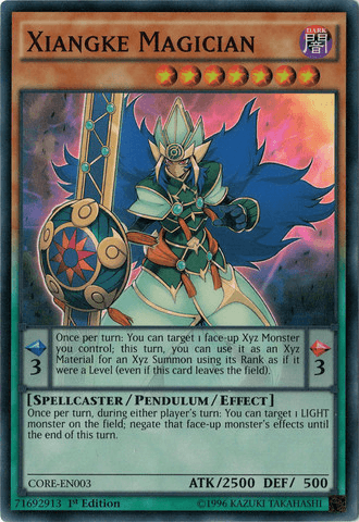 Xiangke Magician [CORE-EN003] Super Rare (ONLINE ORDER ONLY)