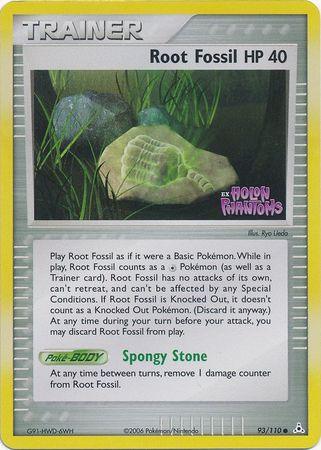Root Fossil (93/110) (Stamped) [EX: Holon Phantoms] (Online Only)