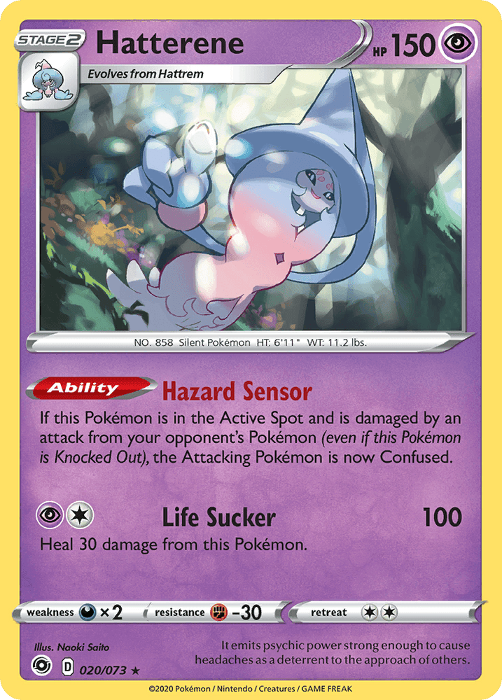 Hatterene (020/073) [Sword & Shield: Champion's Path] (Online Only)