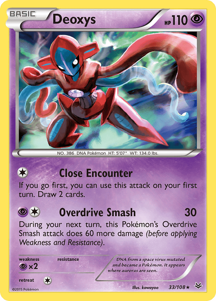 Deoxys (33/108) [XY: Roaring Skies] (Online Only)