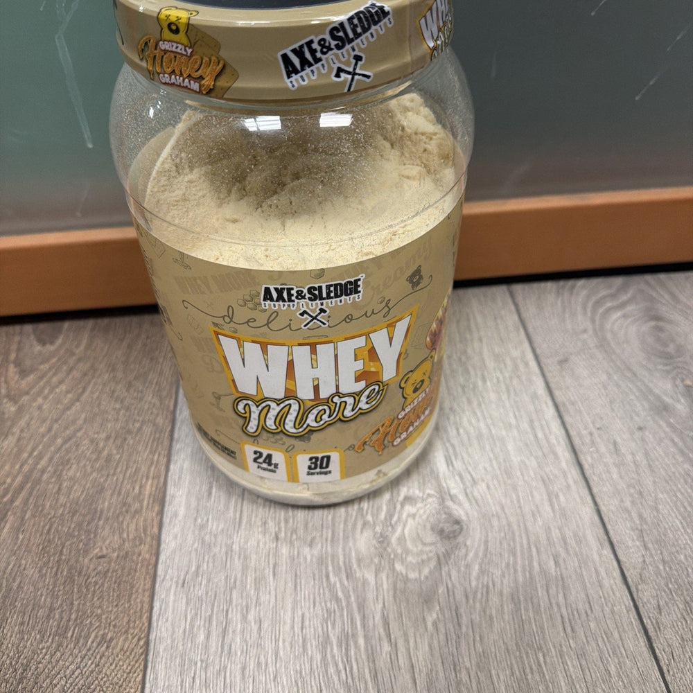 Whey More - Grizzly Honey Graham (30 Servings) Exp 10/26 (ONLINE ORDER ONLY)