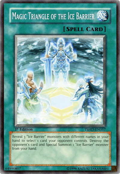 Magic Triangle of the Ice Barrier [TSHD-EN057] Common (ONLINE ORDER ONLY)