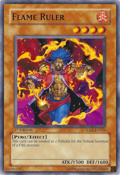 Flame Ruler [SDRL-EN016] Common (ONLINE ORDER ONLY)
