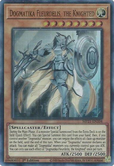 Dogmatika Fleurdelis, the Knighted [MP21-EN104] Ultra Rare (ONLINE ORDER ONLY)