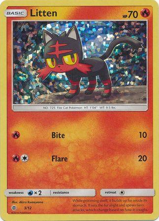 Litten (3/12) [McDonald's Promos: 2017 Collection] (Online Only)
