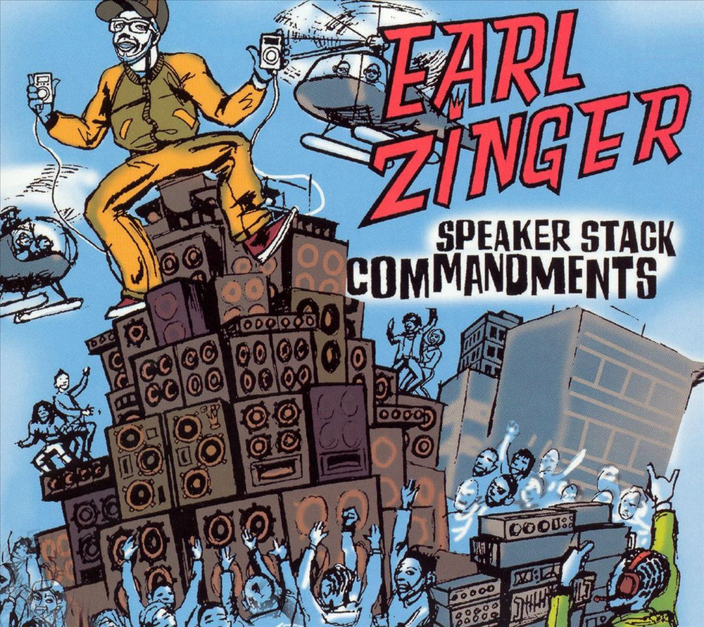 Earl Zinger - Speaker Stack Comman [CD] (ONLINE ORDER ONLY)
