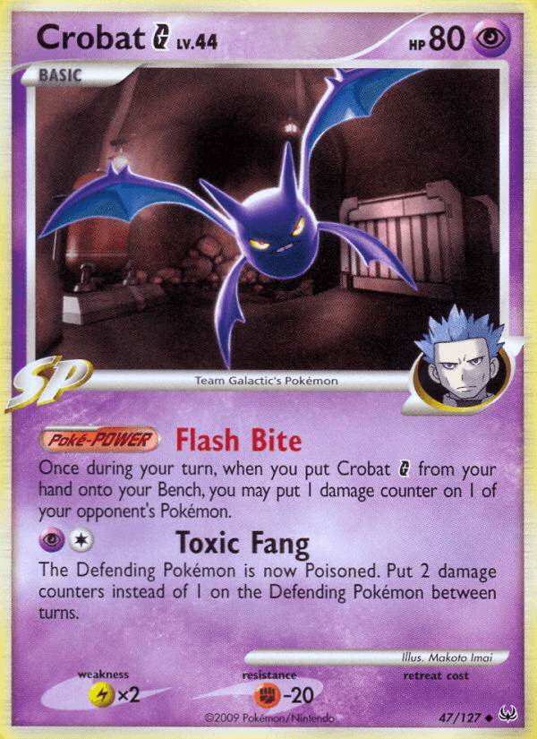 Crobat G (47/127) [Platinum: Base Set] (Online Only)