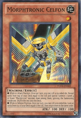 Morphtronic Celfon [TU03-EN003] Super Rare (ONLINE ORDER ONLY)