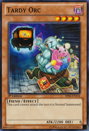 Tardy Orc [BP02-EN114] Mosaic Rare (ONLINE ORDER ONLY)