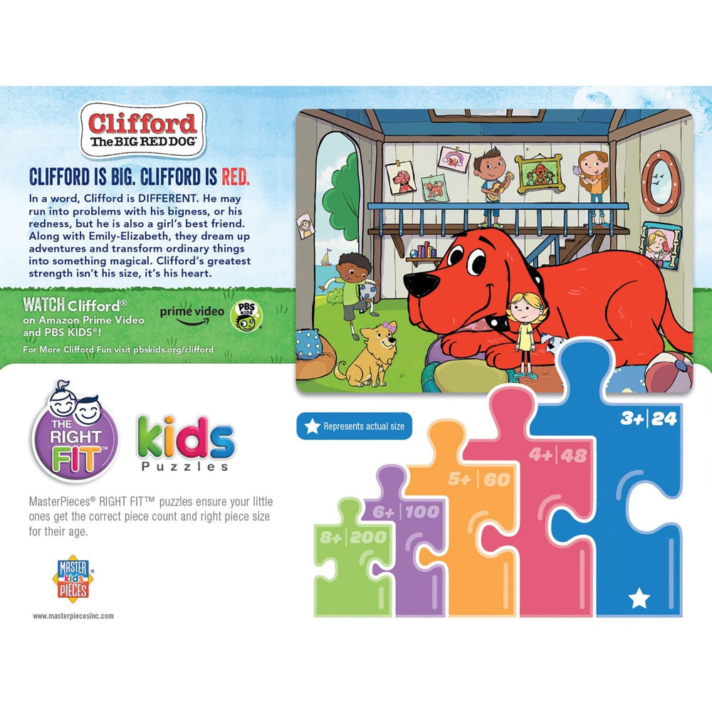 Clifford - Doghouse 24 Piece Jigsaw Puzzle (ONLINE ORDER ONLY)