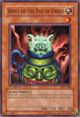 Spirit of the Pot of Greed [IOC-009] Common (ONLINE ORDER ONLY)