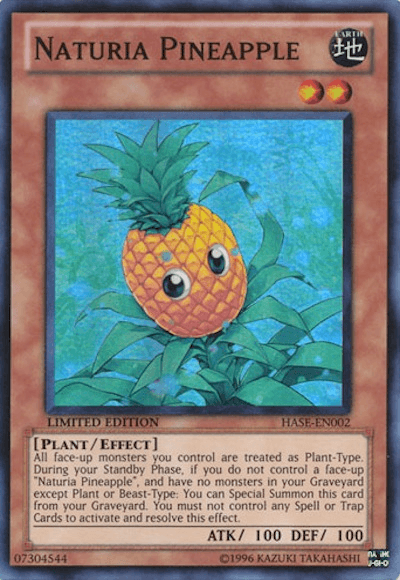 Naturia Pineapple [HASE-EN002] Super Rare (ONLINE ORDER ONLY)