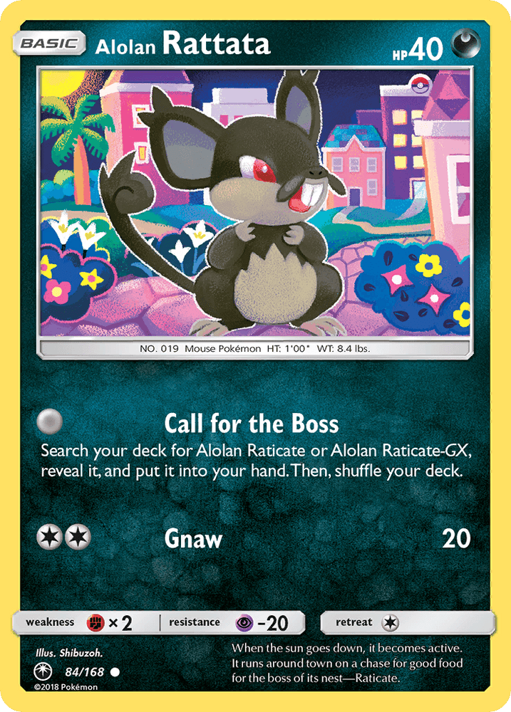 Alolan Rattata (84/168) [Sun & Moon: Celestial Storm] (Online Only)