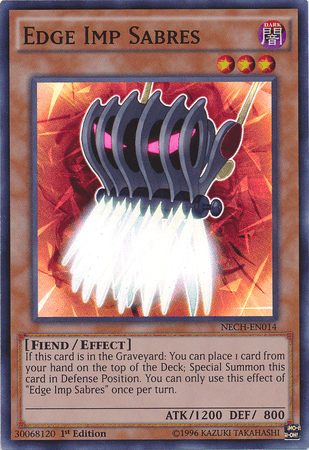Edge Imp Sabres [NECH-EN014] Super Rare (ONLINE ORDER ONLY)