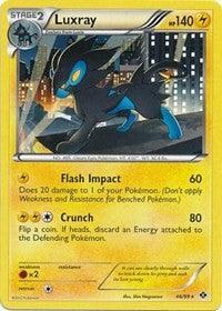 Luxray (46/99) (Theme Deck Exclusive) [Black & White: Next Destinies] (Online Only)