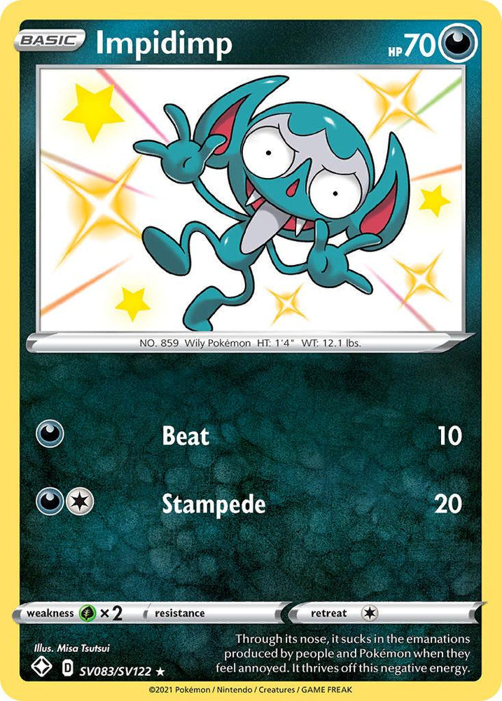 Impidimp (SV083/SV122) [Sword & Shield: Shining Fates] (Online Only)