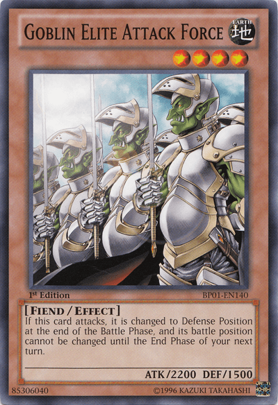 Goblin Elite Attack Force [BP01-EN140] Common (ONLINE ORDER ONLY)