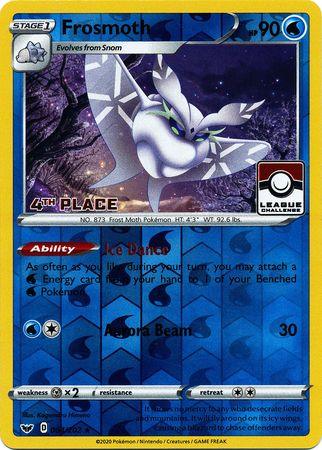 Frosmoth (064/202) (League Promo 4th Place) [Sword & Shield: Base Set] (Online Only)