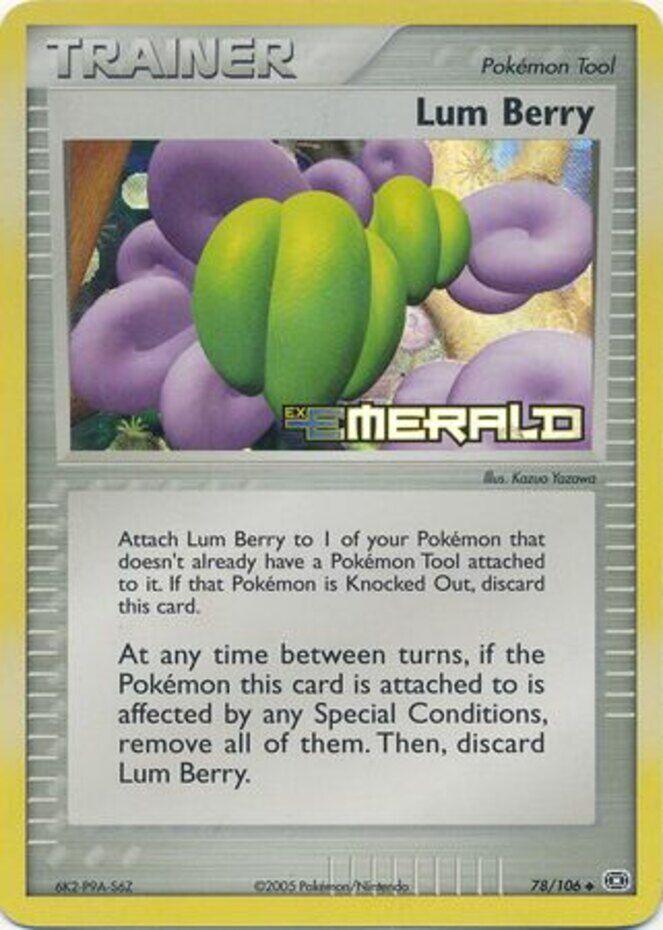 Lum Berry (78/106) (Stamped) [EX: Emerald] (Online Only)