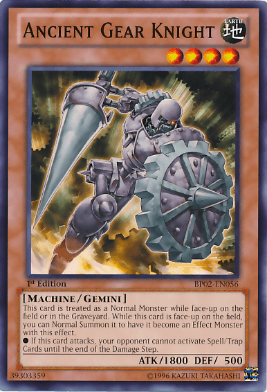 Ancient Gear Knight [BP02-EN056] Common (ONLINE ORDER ONLY)