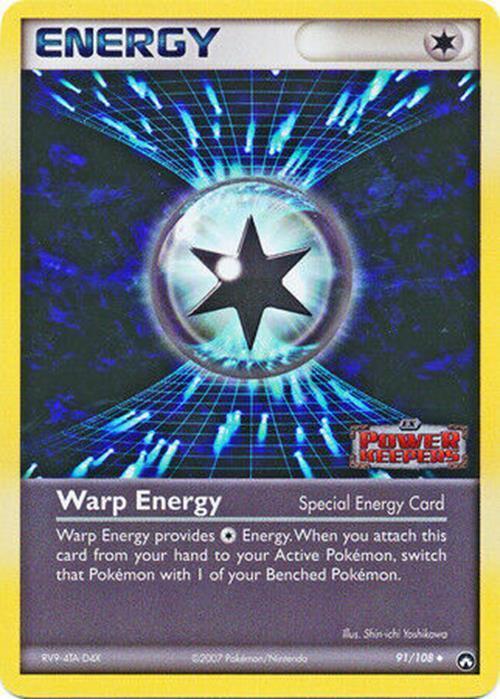 Warp Energy (91/108) (Stamped) [EX: Power Keepers] (Online Only)
