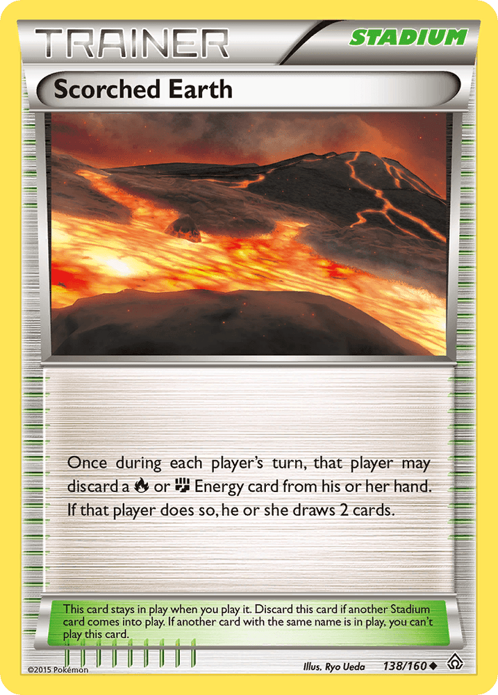 Scorched Earth (138/160) [XY: Primal Clash] (Online Only)