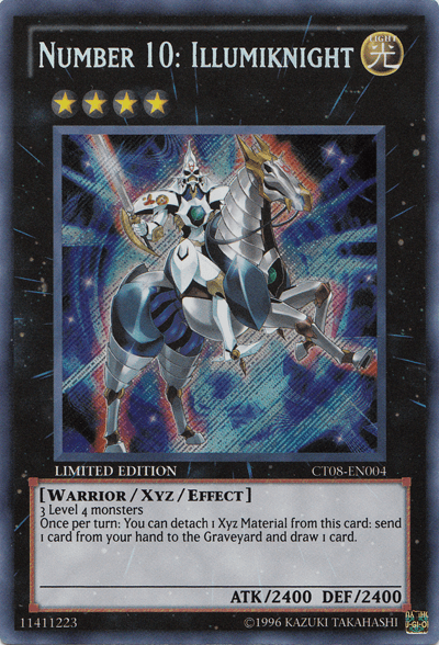 Number 10: Illumiknight [CT08-EN004] Secret Rare (ONLINE ORDER ONLY)