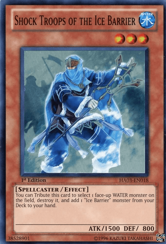 Shock Troops of the Ice Barrier [HA03-EN018] Super Rare (ONLINE ORDER ONLY)