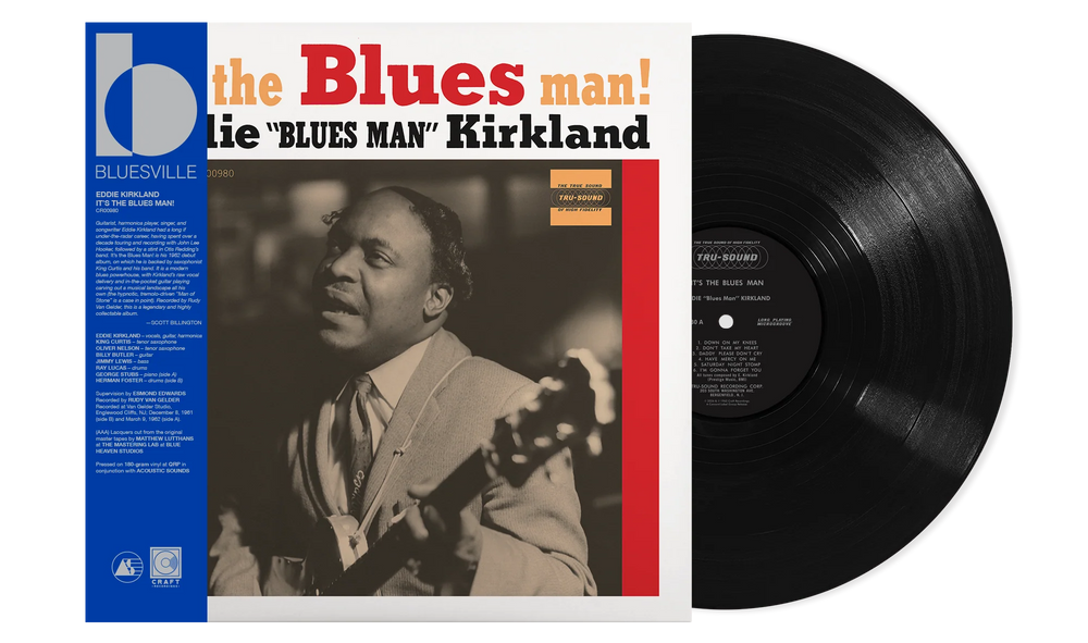 Eddie Kirkland - It's The Blues Man! (Bluesville Acoustic Sounds Series) [180G LP] [Vinyl]