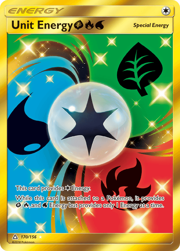 Unit Energy (170/156) (Grass, Fire, Water) [Sun & Moon: Ultra Prism] (Online Only)
