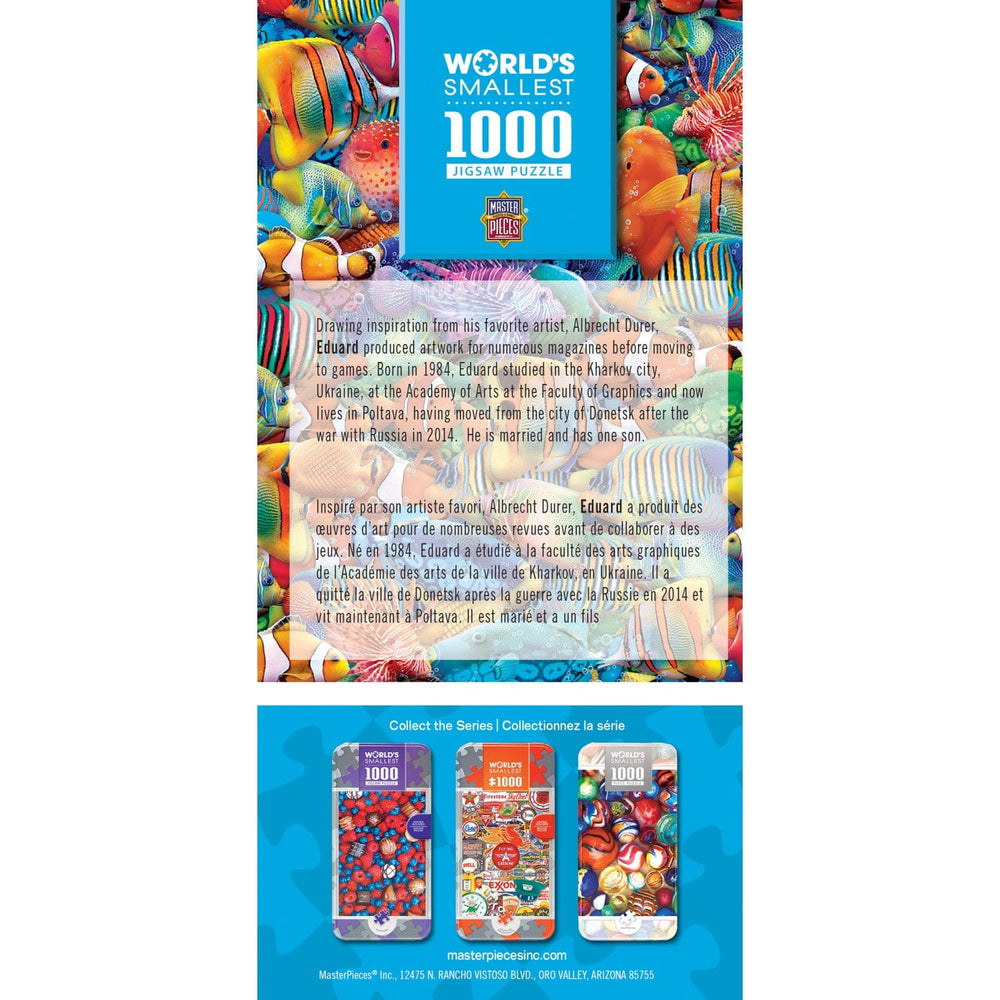 World's Smallest - Rainbow Flow 1000 Piece Jigsaw Puzzle (ONLINE ORDER ONLY)