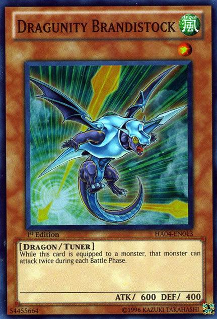 Dragunity Brandistock [HA04-EN013] Super Rare (ONLINE ORDER ONLY)