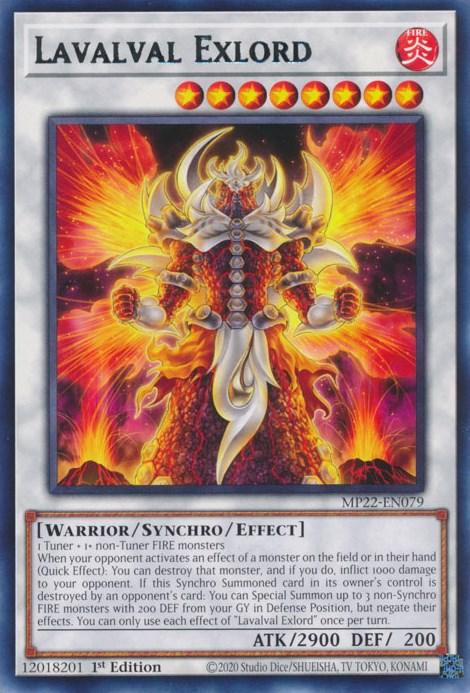 Lavalval Exlord [MP22-EN079] Rare (ONLINE ORDER ONLY)