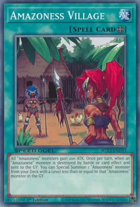 Amazoness Village [SGX3-END13] Common (ONLINE ORDER ONLY)