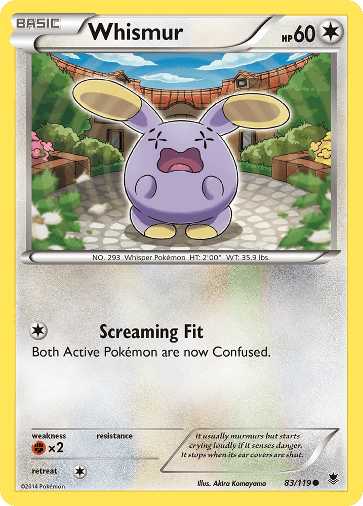Whismur (83/119) [XY: Phantom Forces] (Online Only)