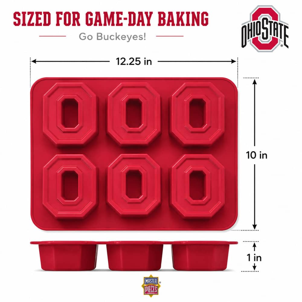 Ohio State Buckeyes Muffin Pan