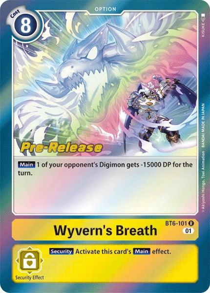 Wyvern's Breath [BT6-101] [Double Diamond Pre-Release Cards] (ONLINE ORDER ONLY)