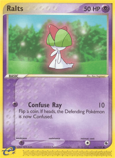 Ralts (66/109) [EX: Ruby & Sapphire] (Online Only)
