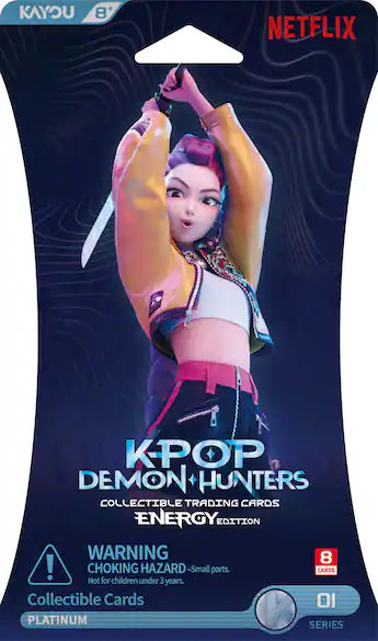 KPop Demon Hunters: World Tour Collectible Cards - Energy Edition Series 1-A Sleeved Booster