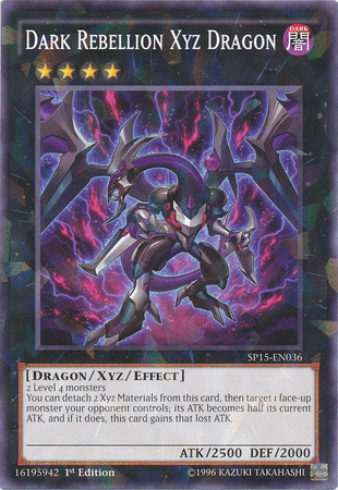 Dark Rebellion Xyz Dragon [SP15-EN036] Shatterfoil Rare (ONLINE ORDER ONLY)