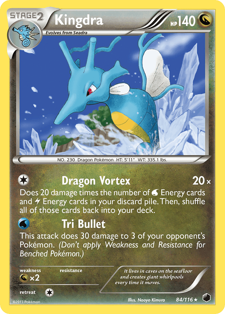 Kingdra (84/116) [Black & White: Plasma Freeze] (Online Only)