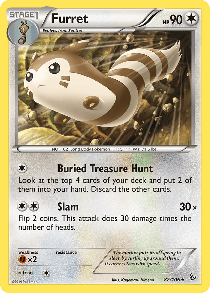Furret (82/106) [XY: Flashfire] (Online Only)