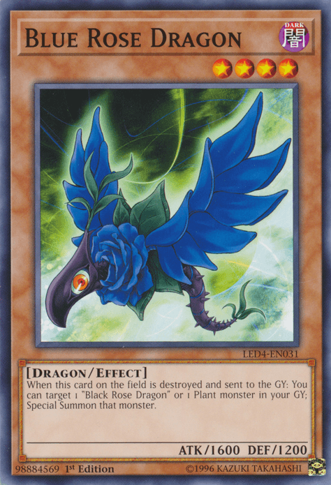 Blue Rose Dragon [LED4-EN031] Common (ONLINE ORDER ONLY)